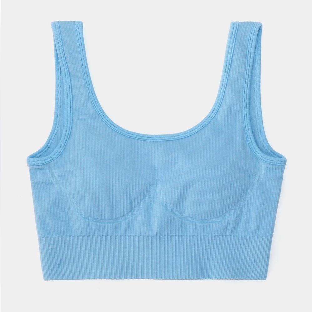 Sacré Eva Rib Knit Sports Bra Size Large